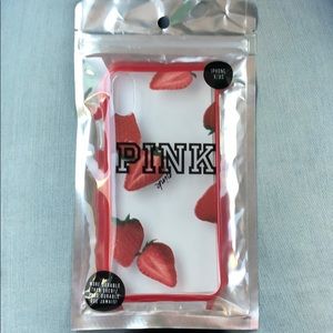 New VS Pink iPhone case for x/xs